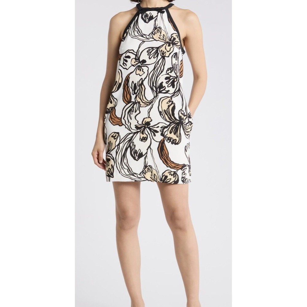 NWT Lilly Pulitzer Kallie Floral Halter Romper Size 00 Coconut Irresistible